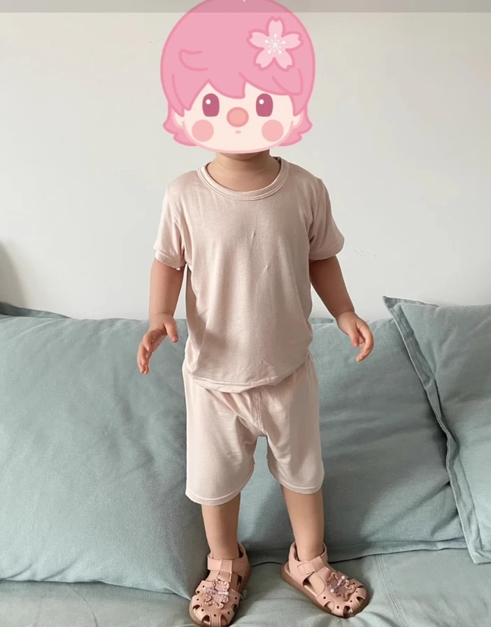 Spring Summer Baby Girls Clothes Pajamas Sets Kids Boy Modal Homewear Modal Nightwear Children's Indoor Clothing Pijamas Suit - Image 5