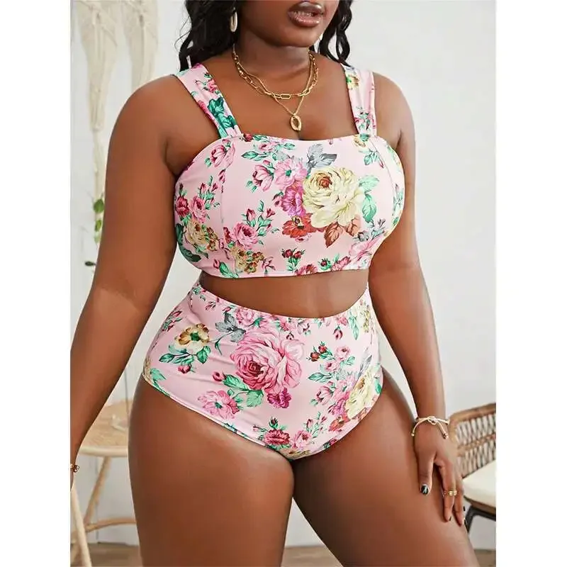 Girl Like Plus Size Split Swimsuit, Bikini for Women, New Tight Suspender, Backless Swimsuit for Women Elegantes Casual Y2k