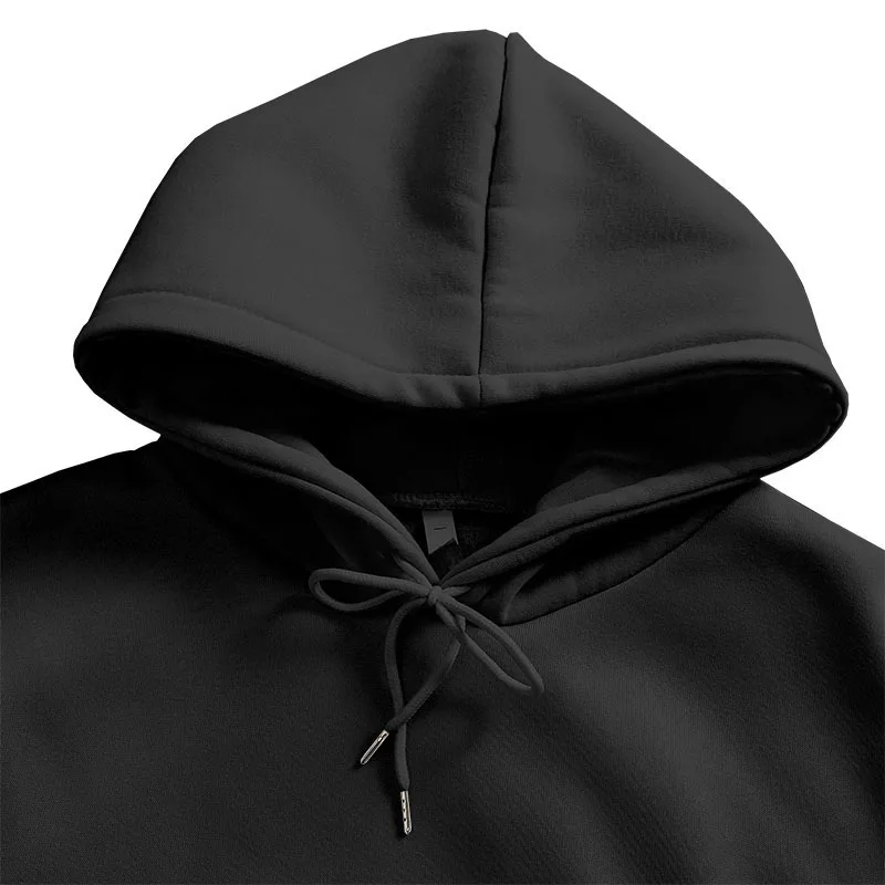 Plus Size Autumn and Winter Sweater Men's and Women's Solid Color Hoodie Brand Bright Pink Oversized Hooded Sweatshirt - Image 5