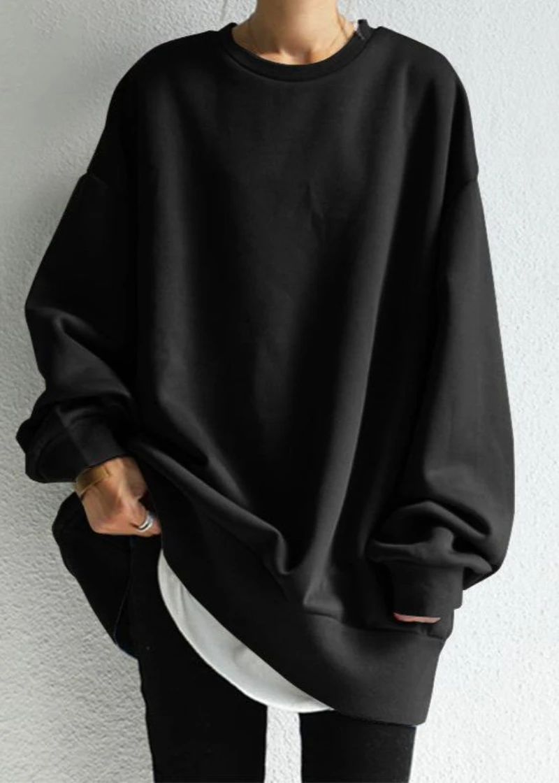 Plus Size Autumn and Winter Sweater Men's and Women's Solid Color Hoodie Brand Bright Pink Oversized Hooded Sweatshirt