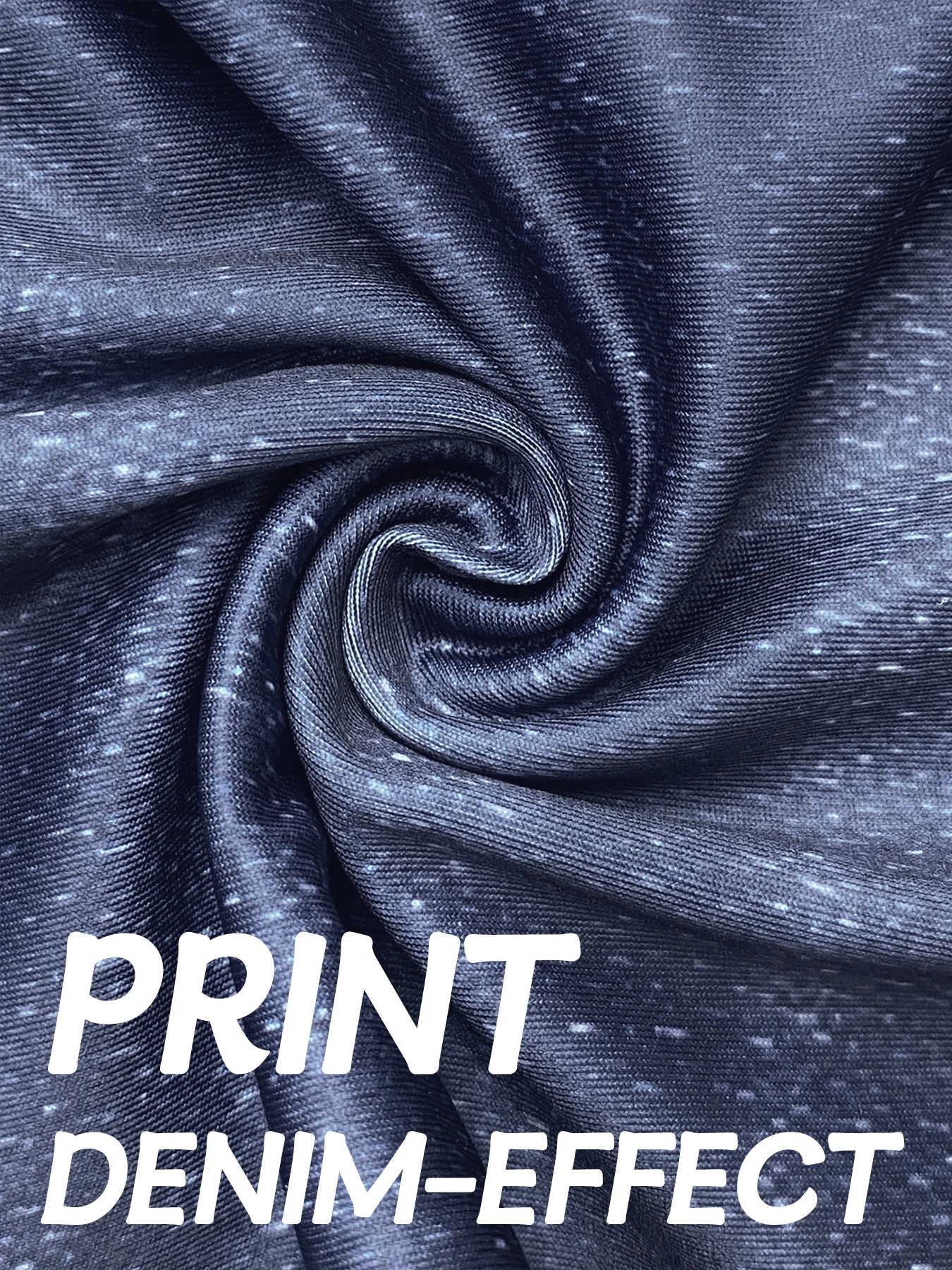 Plus Size Women's Skinny Capris Pants Imitation Denim Print Curve Female Casual Stretch Knitted Sporty Cropped Leggings Summer - Image 6