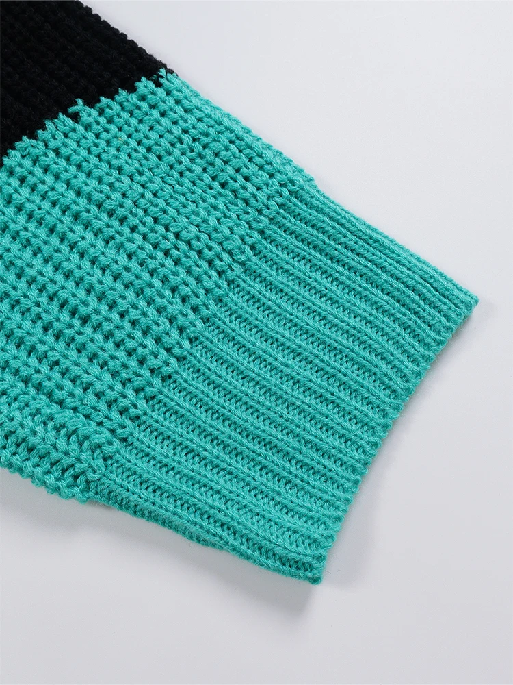 Plus Size, Women's Casual V-neck Knit Pullover, Long Sweater, Best Choice, Autumn and Winter, New, 2025 - Image 6