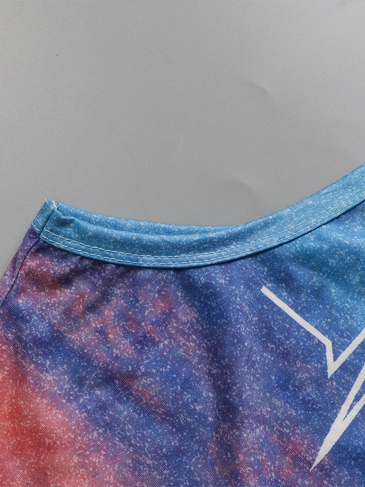 Plus Size Women's Tank Top Gradient Round Neck Loose-Fit Casual Sleeveless Top XL-5XL For Everyday Wear - Image 5