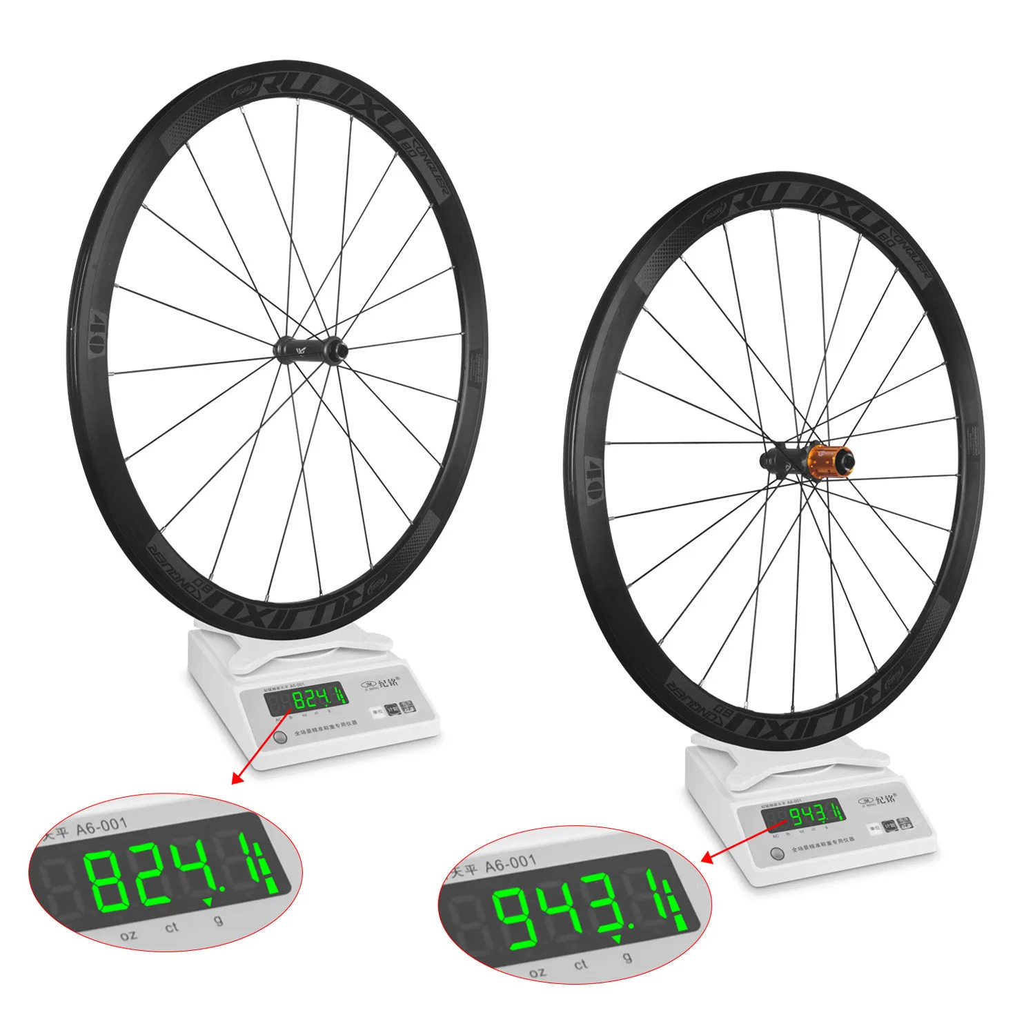 700c RUJIXU 36T ratchet HUB depth 30/40/50mm aluminum alloy road bicycle wheels bike wheel v brake Disc braek road wheelset - Image 3