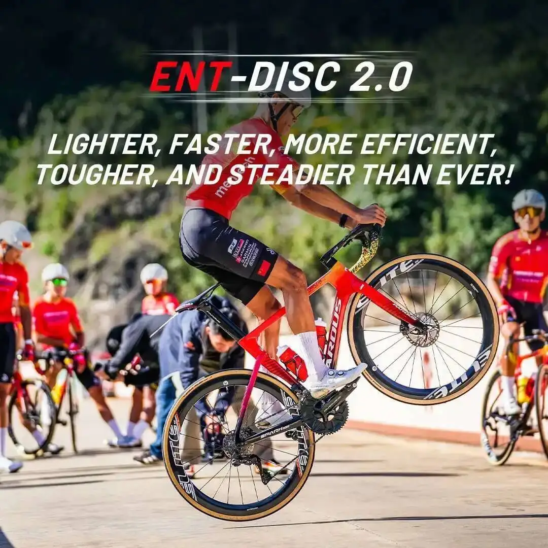 ELITEWHEELS Carbon Wheels ENT 2.0 Disc Brake 700c Carbon Rim Center Lock Road Bike Wheelset UCI Quality Road Racing Wheelset - Image 6