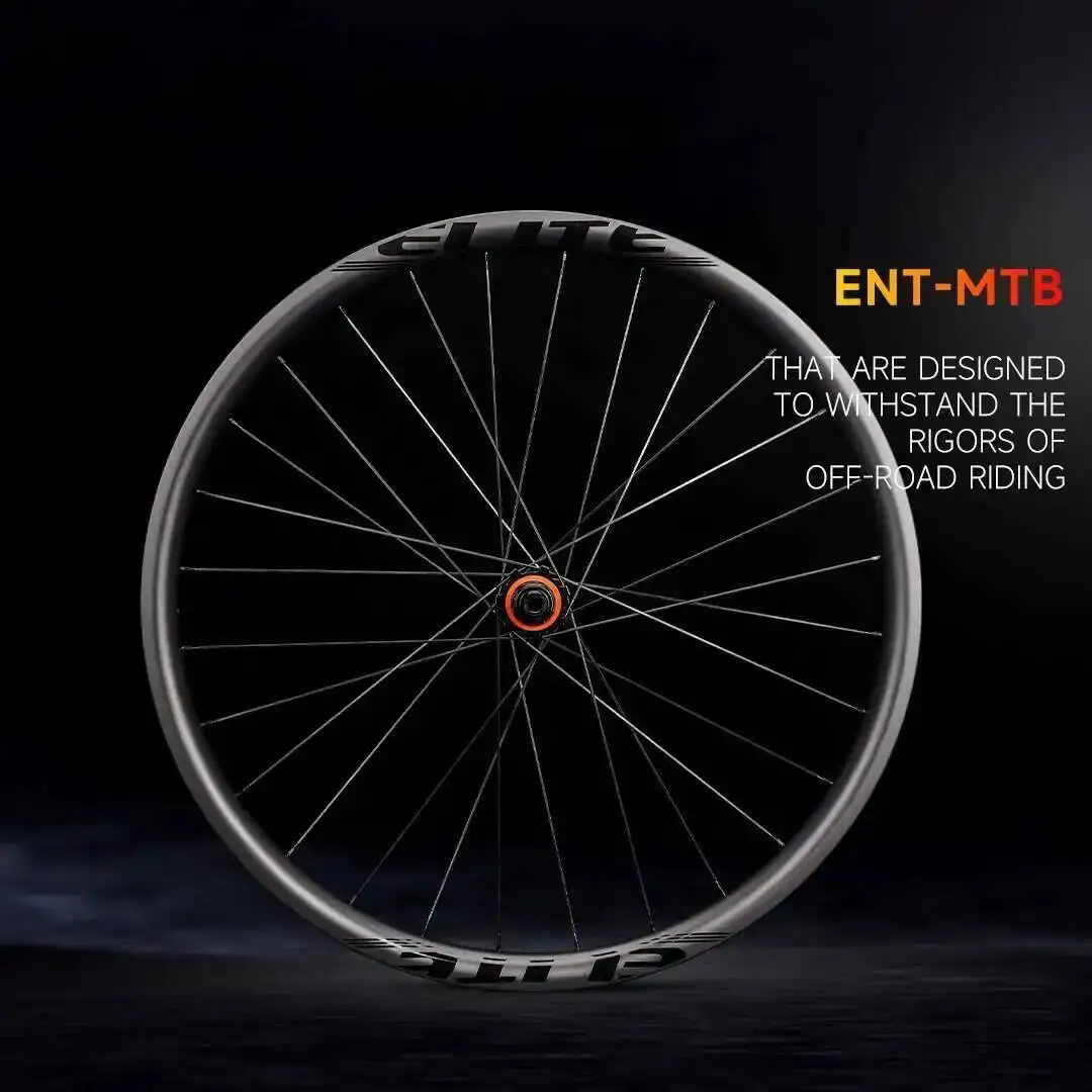 ELITEWHEELS 29er MTB Carbon Wheels Ultralight 28mm Width 24 Depth Mountain Bicycle Rims M11 Straight Pull Hub Carbon Wheelset - Image 3