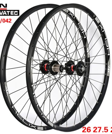 Novatec Bicycle Wheel Set 26/27.5/29 Inch With D042SB Hubs QR SunRingle Rim 32 Holes MTB BIKE Wheel Disc Brake Inner Tube