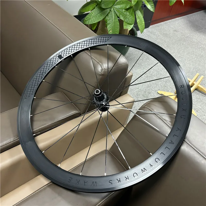 RUJIXU Latest high quality 700C30/40/50mm Hot sale V brake bike road wheel BMX road disc bicycle wheelset aluminum rim - Image 3
