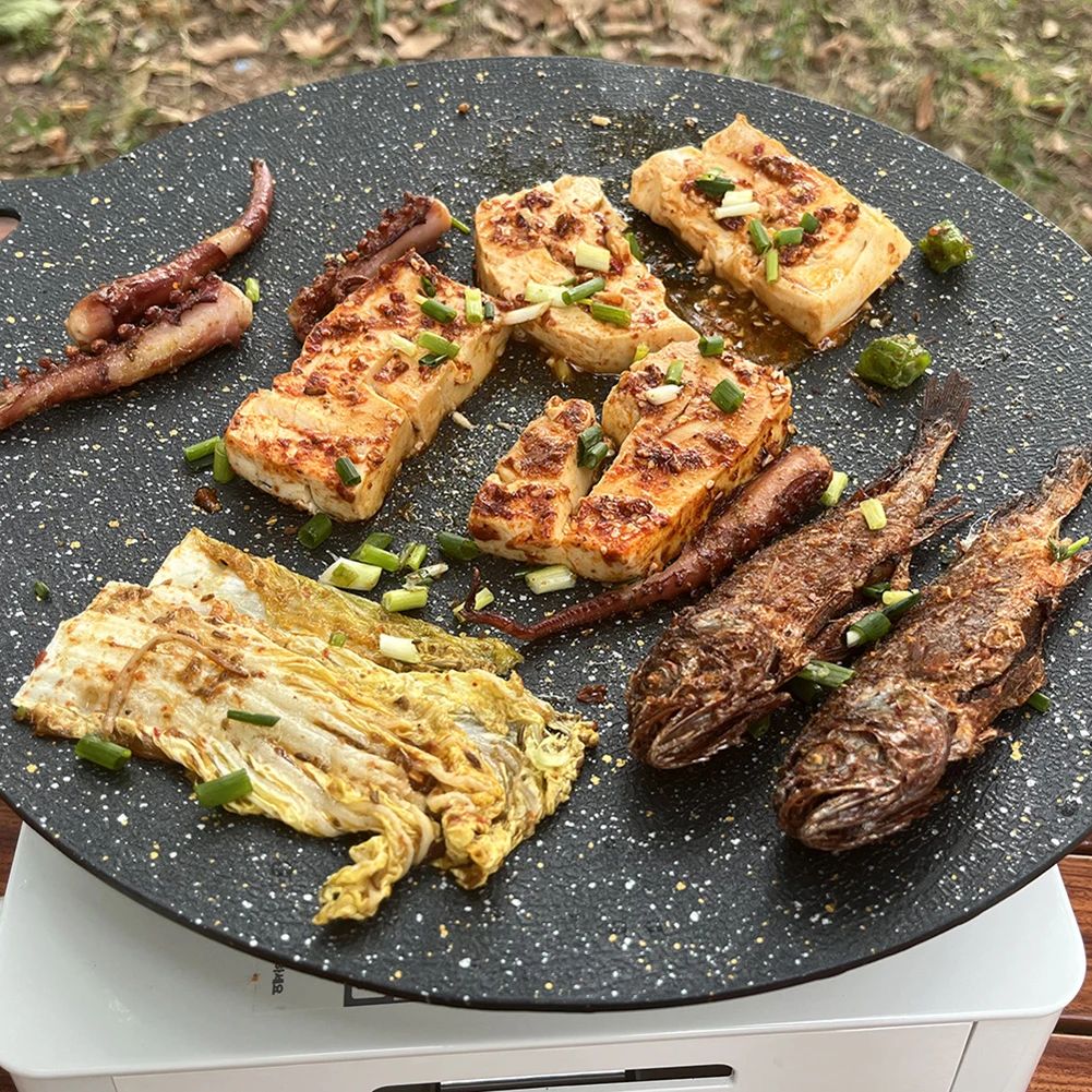 Baking Dishes Pans Non-stick Oil Frying Baking Pan Multi-purpose for Outdoor Camping Kitchen Bakeware Household Tools - Image 5