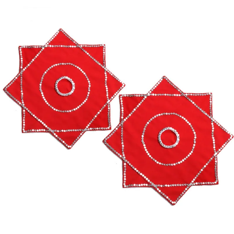 Yangko Handkerchief Chinese Traditional Northeast Errenzhuan Dance Props New Year Event Folk National Dancer Costume Accessory