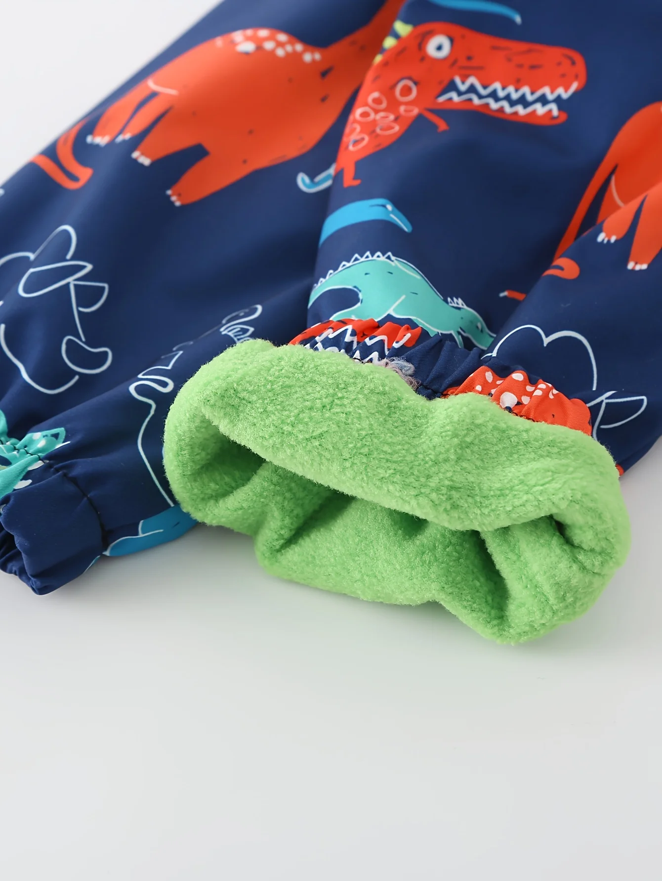 Children Dinosaur Jacket Hooded Windproof Warm Autumn Winter Cartoon Coat Fashion Windbreaker Kids Outerwear - Image 4