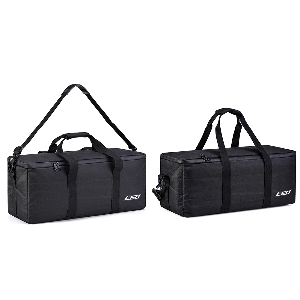 Fishing Gear Storage Bag 55cm Portable Ice Fishing Bag Multifunctional Waterproof Fishing Accessories Shoulder Bag