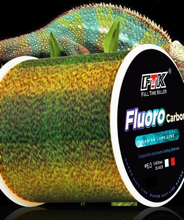 FTK 300/500m Invisible Fishing Line Speckle Fluorocarbon Coating Line 0.20mm-0.50mm 4.13LB-34.32LB Super Strong Spotted Line