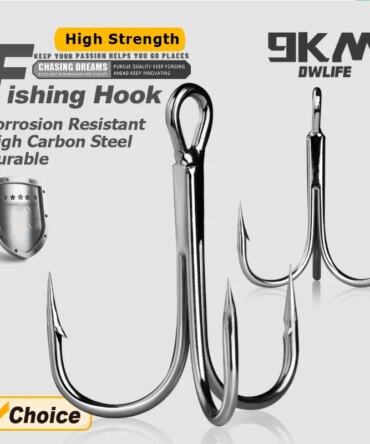 Fishing Treble Hooks 25~50Pcs Brabed Triple Sea Fishing Hooks Hard Lures for Freshwater Saltwater Fishing Accessories