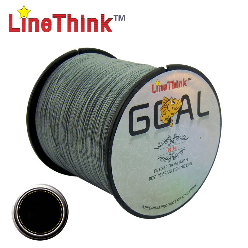 100M 300M 500M Brand LineThink GOAL Japan Multifilament 100% PE Braided Fishing Line 8LB to 100LB - Image 3