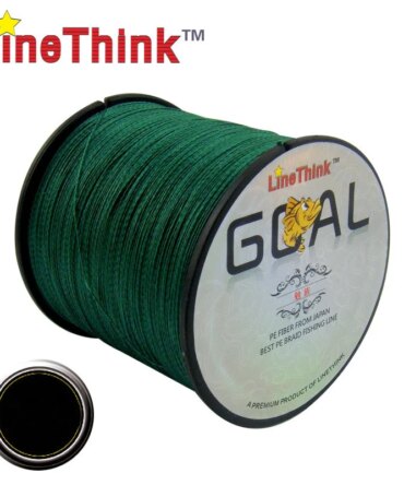 100M 300M 500M Brand LineThink GOAL Japan Multifilament 100% PE Braided Fishing Line 8LB to 100LB