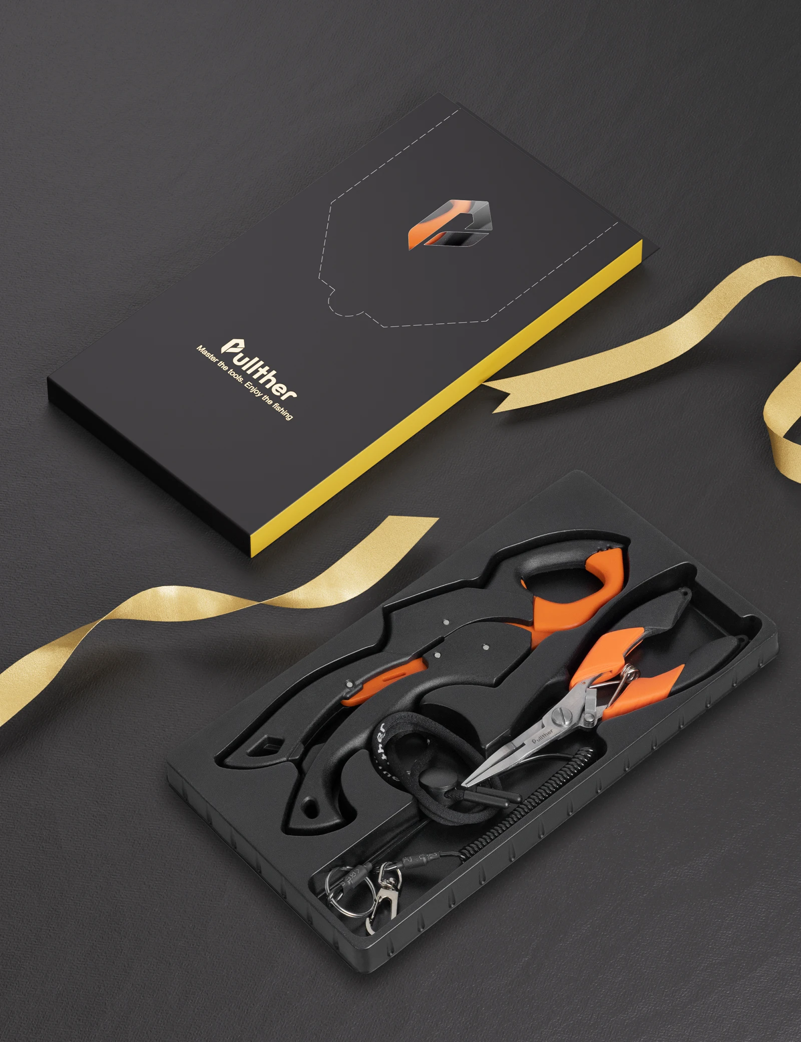 Pullther Fishing Tools Set Pliers Line Stainless Steel Scissors Multifunctional Fish Lip Clip Gripper Grip Hook Remover Tackle - Image 6