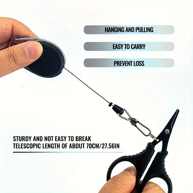 Stainless Steel Fishing Scissor Plier Cut PE Braid Line Cutter Plies Carp Fishing Accessories Tools - Image 3