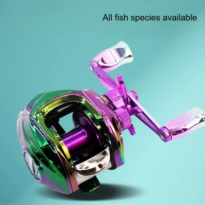 Colorful Waterdrop Wheel Lure Fish Line Wheel Outdoor Double Line Cup Micro Object Waterdrop Wheel Fishing Equipment - Image 3