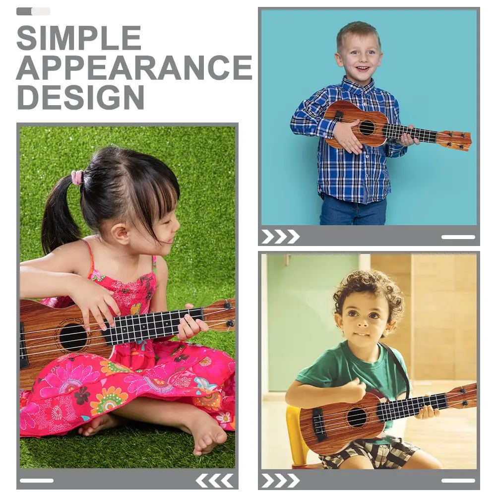 44cm Beginner Classical Ukulele Guitar Educational Musical Instrument Toddler Toys For Kids Early Education Learning Toy - Image 3