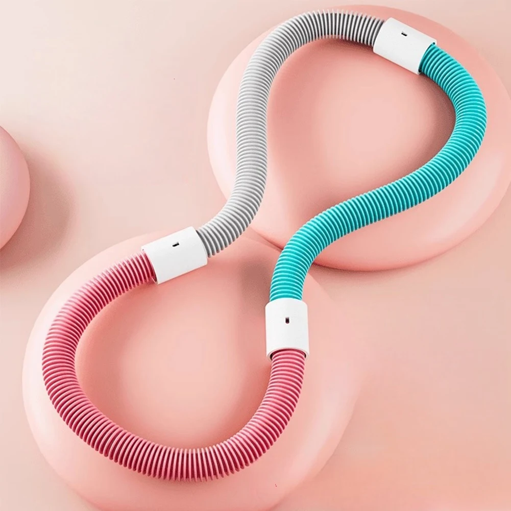 Soft Spring Hoop Portable Foldable Waist Toning Hoop Quiet Design Belly Exercise Hoop Waist Training Circle for Fat Burning - Image 3