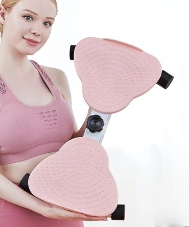 Waist Twisting Fitness Tool Standing Abdomen Exercise Board Load Capacity 220.5 Lbs Waist Twister Twister Board for Home Gym