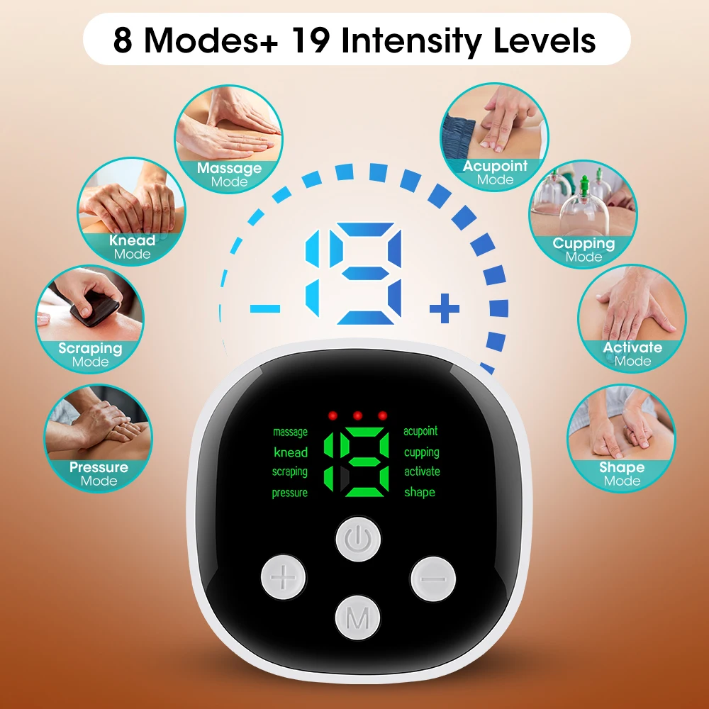 Electric Abdominal Massager Belt Waist Toning Sculptor Vibration And Hot Compress for Belly Exercise Muscle Relax Support