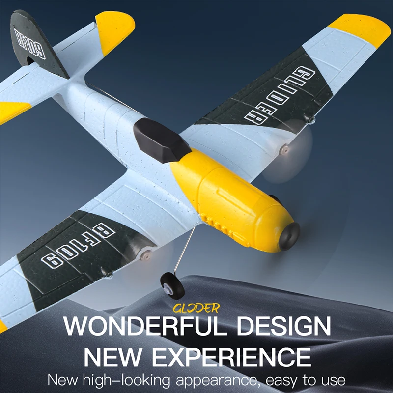 RC Plane BF109 Professional 2.4G Radio Remote Control Airplane EPP Foam Aircraft Glider Flying Model Toys For Children Gifts - Image 5