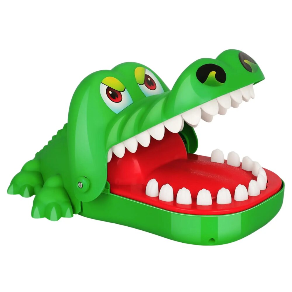 Crocodile Teeth Bite Finger Toys Multiplayer gaming party Prank Props Hand-biting Trick Decompression anti stress toy