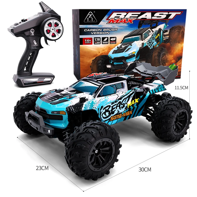 SG116MAX 80KM/H High Speed RC Car Brushless 4WD Off-Road Drift Remote Control Car 1:16 Professional Racing Cars SG116PRO 40KM/H - Image 5