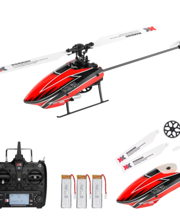 WLtoys K110S RC Helicopters for Adults,3D/6G Mode, 6 Channel Mini Remote control Helicopter,Brushless Motor,  with 3 Batteries