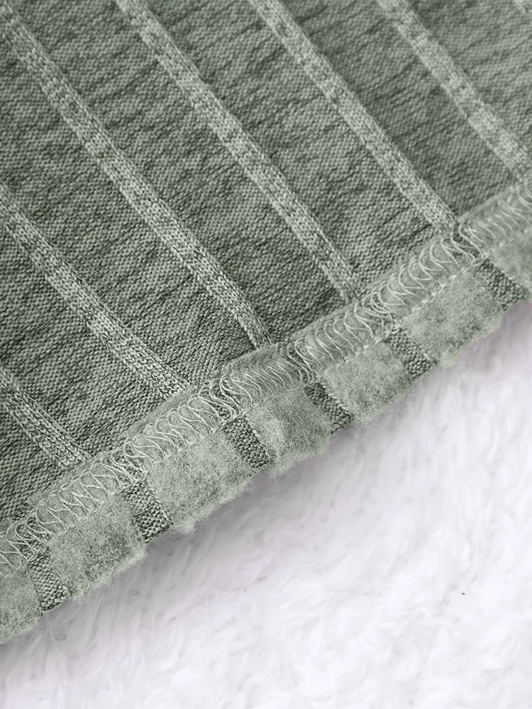 Autumn And Winter Women's And Children's Casual Fashionable Elegant Short Top&Dress Two-Piece Set - Image 4