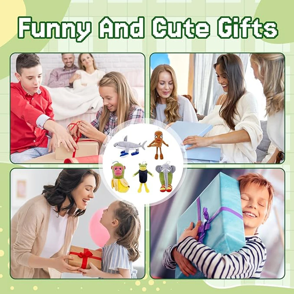 Italian Brainrot Plush, Chimpanzini Bananini for Boys, Girls & Adults, Unique Funny Gift for Birthday Party, Home, Office Desk - Image 4