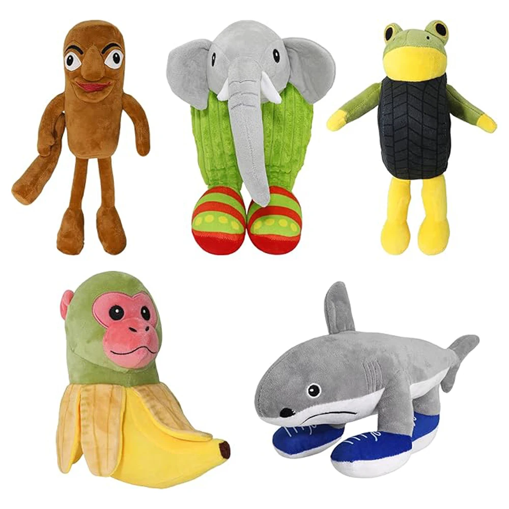 Italian Brainrot Plush, Chimpanzini Bananini for Boys, Girls & Adults, Unique Funny Gift for Birthday Party, Home, Office Desk