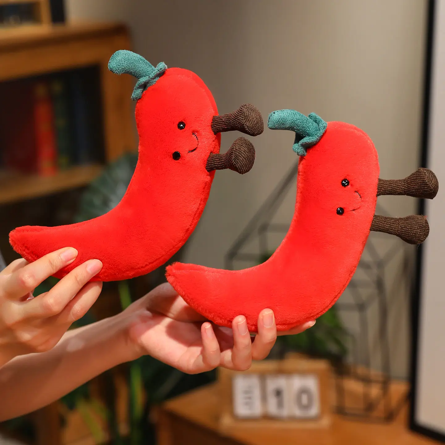 Holidry Cane Spicy Chili Plush Toys Festive Character Designs Soft Material Great Christmas Decorations Unique Presents Kid Girl - Image 2