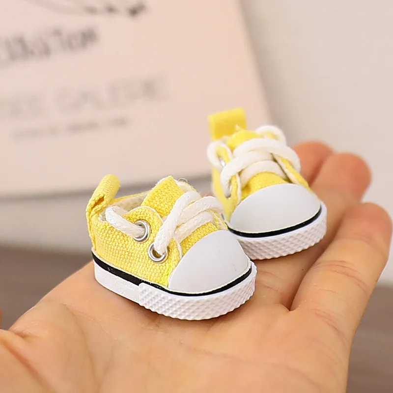 For Ropa LABUBU 15/17cm Cotton Dolls Shoes Toys Casual Sports Canvas Shoes Martin Boots Dolls Accessories for labubu outfits - Image 6