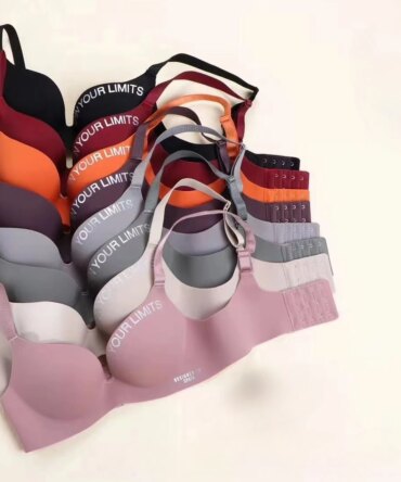 Women Print Seamless Bra  Lingerie Floral Push Up Bras One-Piece Underwear 2024