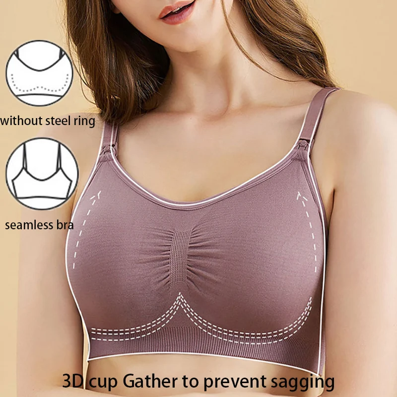 Hand Free Pumping Nursing Bra Breastfeeding Maternity Bras Women For Breast Special Underwear Pregnancy Clothes Can Wear All Day - Image 3