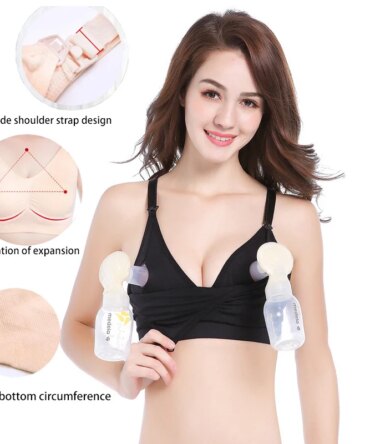 Hand Free Pumping Nursing Bra Breastfeeding Maternity Bras Women For Breast Special Underwear Pregnancy Clothes Can Wear All Day