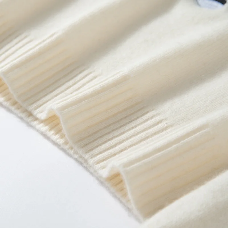 Women Pullovers 100% Pure Cashmere Sweaters Winter O-neck Knitwear Solid Color Soft Warm Clothes Female Basic Jumper - Image 4