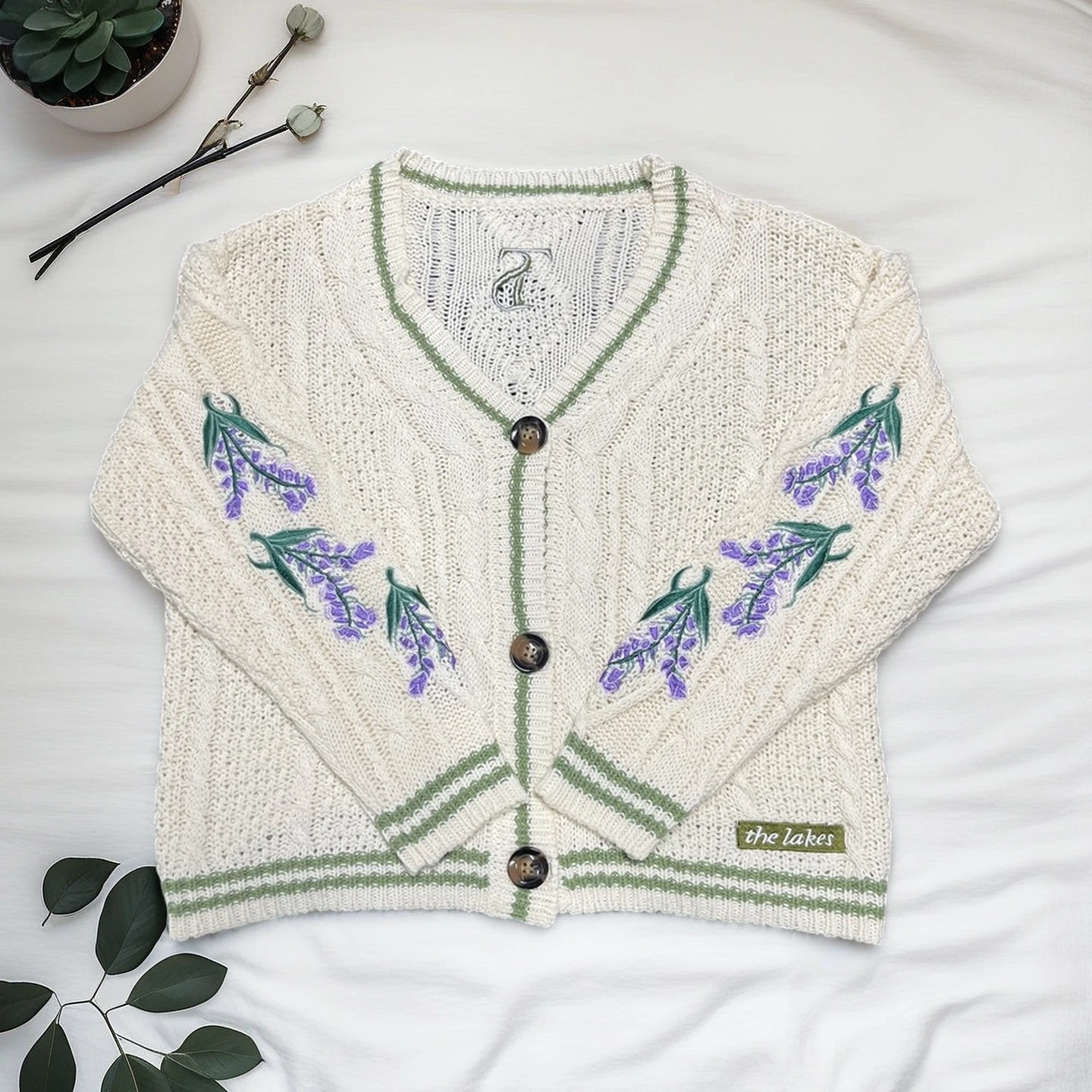 Autumn Red Maple Leaf Embroidered Leaves Knitted Cardigan Women Winter V-neck Single Breasted Show Y2k Style Cardigans Girls - Image 5