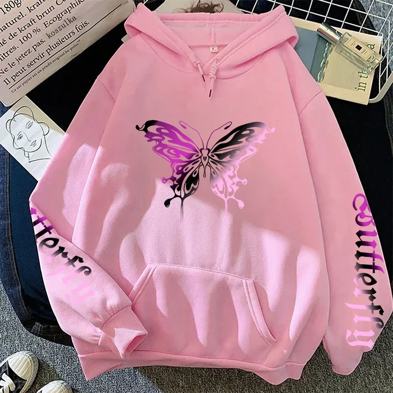 Women's Sweatshirt Printed Y2K Hoody Coat All Season Female Daily Casual Fashion Pullover Home Outdoor Comfort Hoodies - Image 5