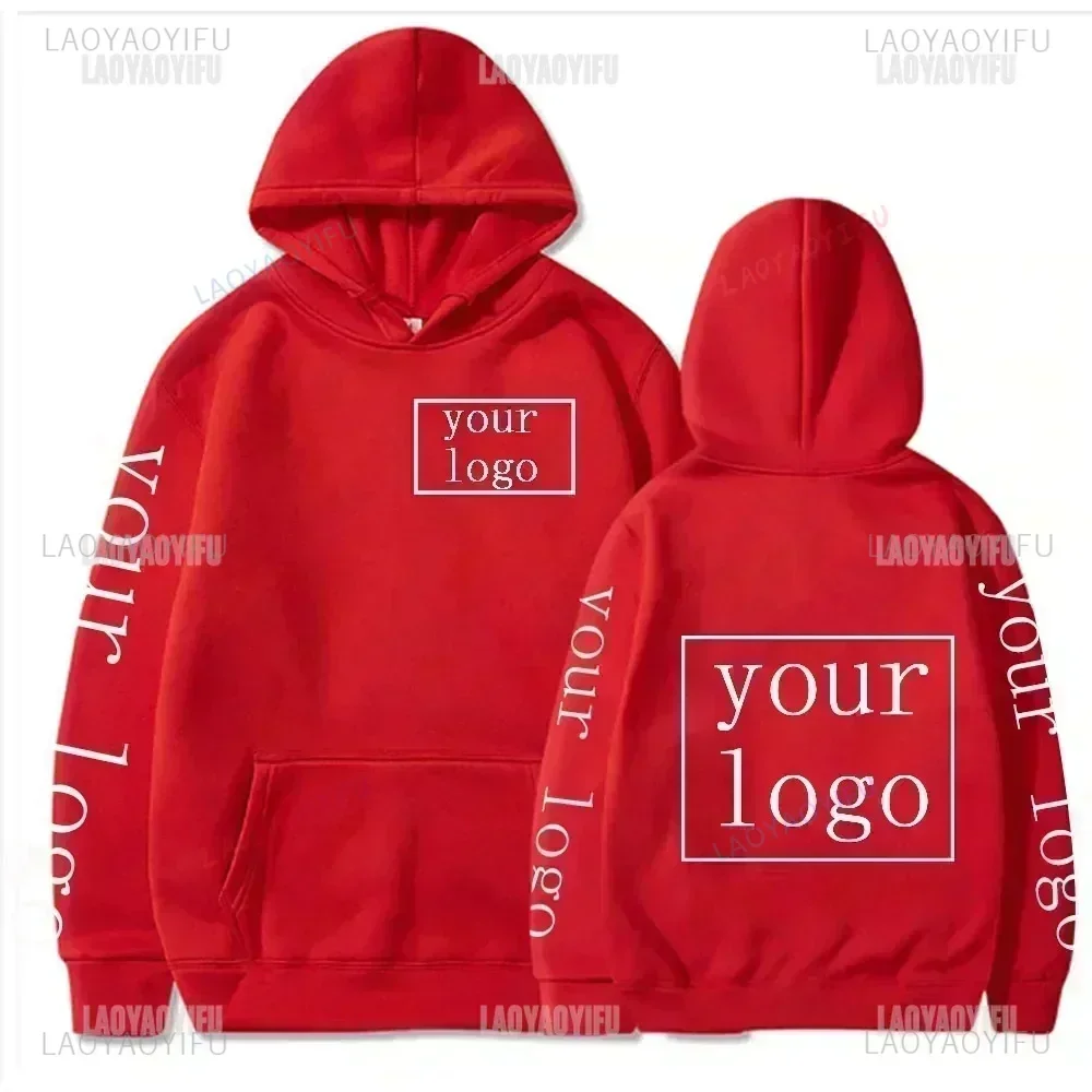 2025 Student Casual Custom Printed Text DIY Hoodie Customized Logo Personalized Hoody Custom Hoodies Text Logo Sweatshirt - Image 6
