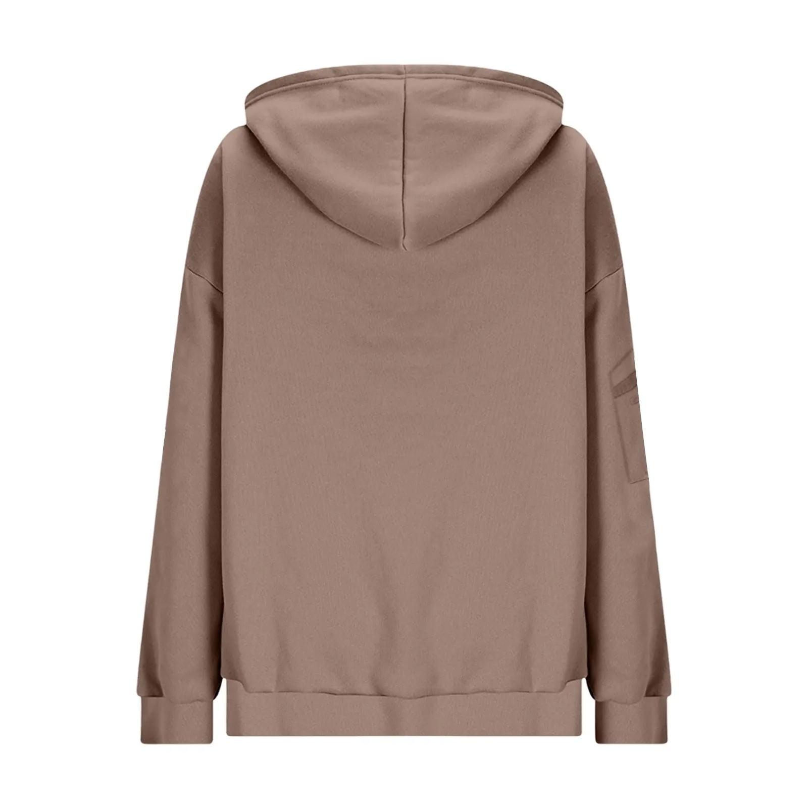 Unisex Hooded Sweatshirt With Built-In Eye Mask Casual Long Sleeved Solid Color Sports Pullover Loose Fit Sweatshirt 2025 - Image 6