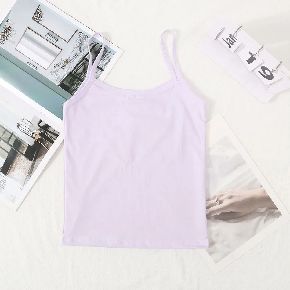 Gentle Protection for Girl No Underwire Camisole Top Young School Children Discreet Comfortable Vest Kids Solid Color Undershirt - Image 6