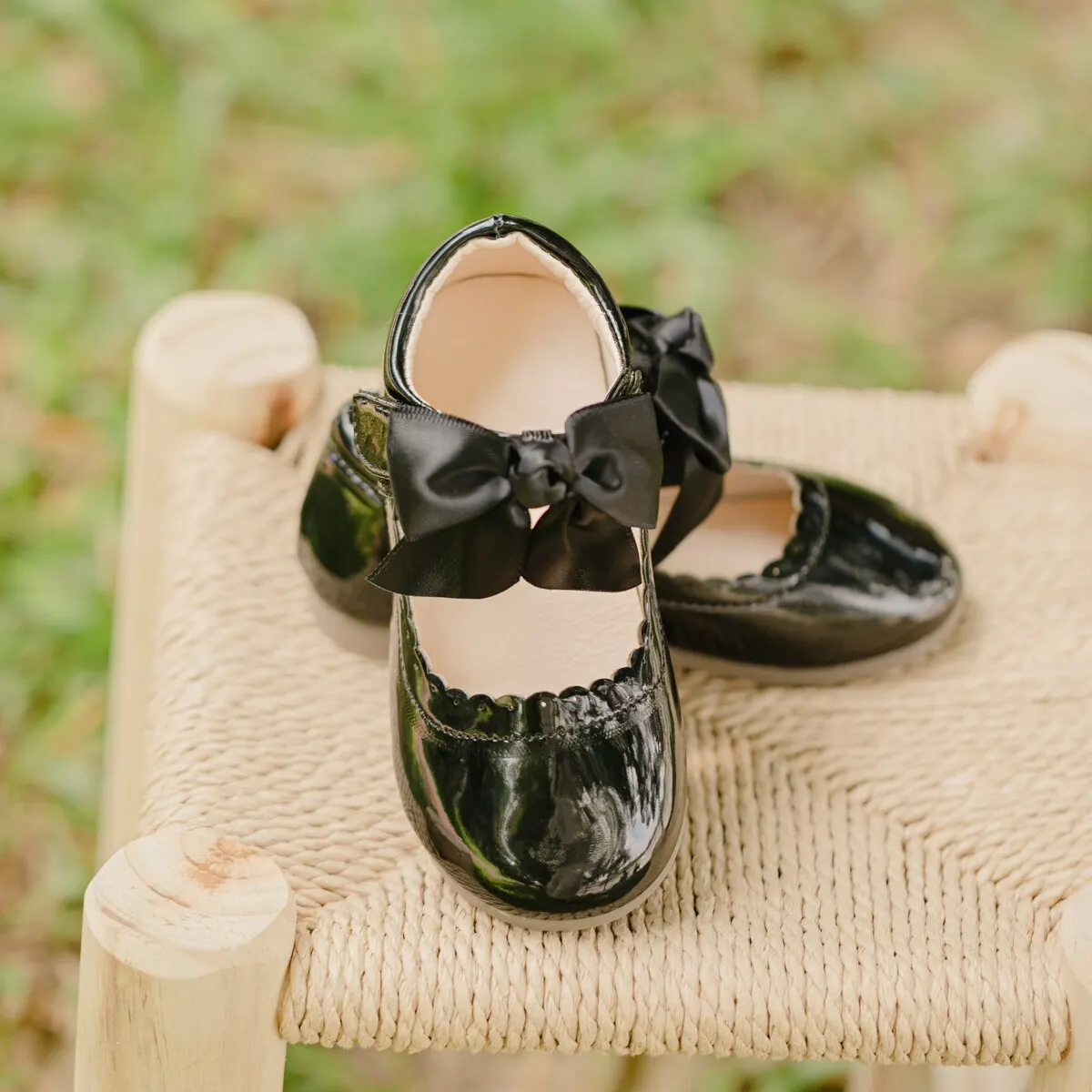 Meckior Girls Mary Jane Dress Kids Shoes Ballet Flats Non-slip Girls Party School Bowknot Children Princess Leathers Shoes - Image 5