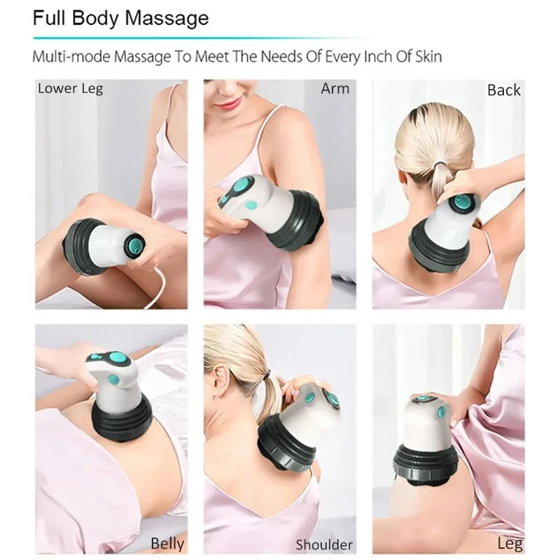 Electric Body Slimming Massager Handheld Infrared Massage Anti Cellulite Massager for Arm Leg Hip Belly Fat Remover Massager - Image 5