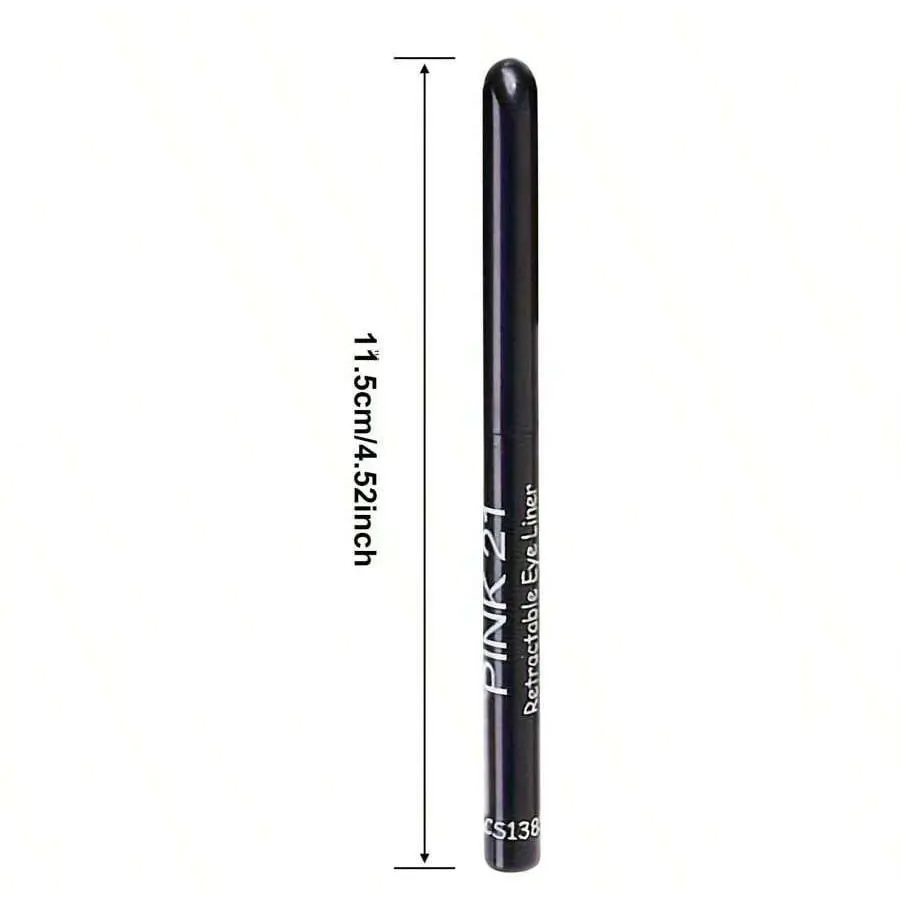 3pcs Waterproof Black Eyeliner Pencils-Smudge-Proof, Long-Lasting &Beginner-Friendly Eye Makeup - Image 6
