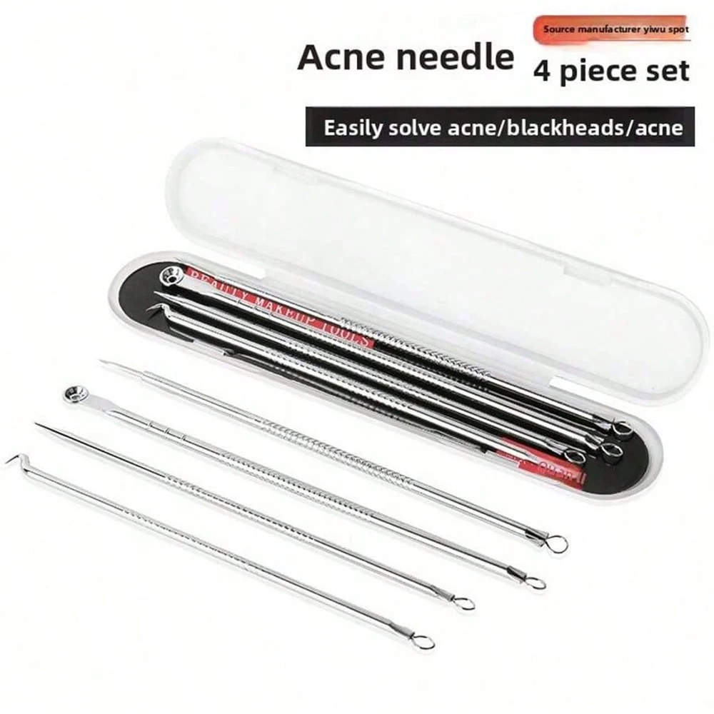 Face Cleansing Tool Cell Pimples Blackhead Clip Tweezers Beauty Face Health Salon Special Blackhead Remover Acne Needle Tool - Image 4