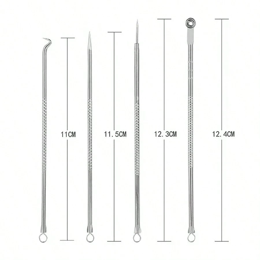 Face Cleansing Tool Cell Pimples Blackhead Clip Tweezers Beauty Face Health Salon Special Blackhead Remover Acne Needle Tool - Image 3